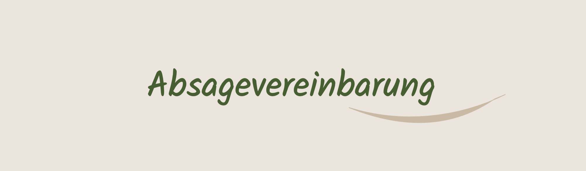Header Absagevereinbarung